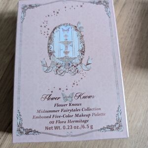 BNIB Flower Knows Eyeshadow Palette - Flora Hermitage
